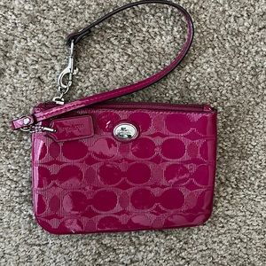 Coach wristlet